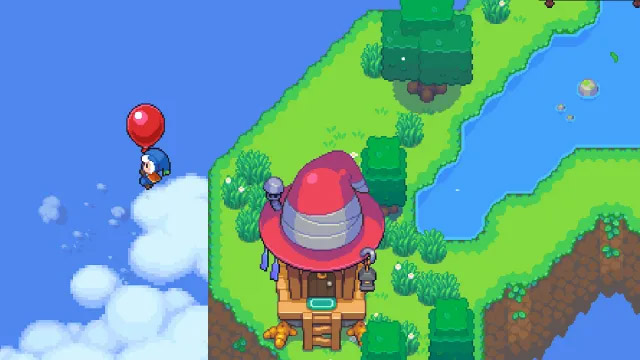 Chế tạo khinh khí cầu để bay lượn trên không và khám phá thế giới ma thuật