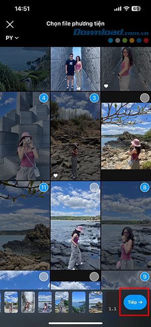 cach dung template co san Instagram Reel 6*435023