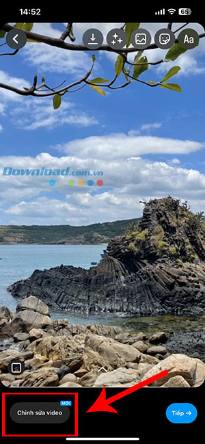 cach dung template co san Instagram Reel 8*435025