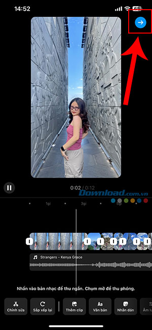 cach dung template co san Instagram Reel 9*435018