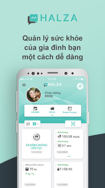 Quản lý sức khỏe của gia đình