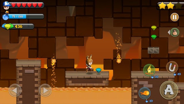 Phiêu lưu cứu công chúa trong game Super Mac - Jungle Adventure