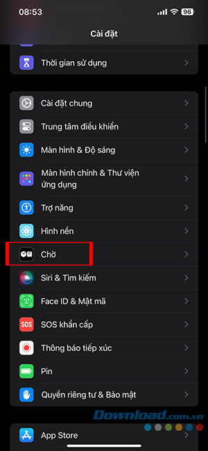 cach dung che do cho standby mode iOS 17 1*435384