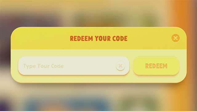 Nhập các mã ở trên vào ô điền rồi nhấn nút Redeem bên cạnh để nhận thưởng