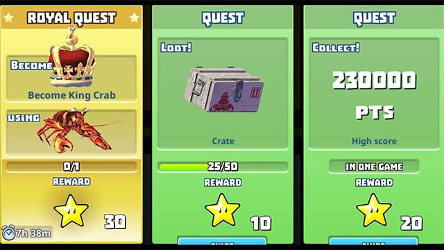 Tích cực làm nhiệm vụ hàng ngày để nhận thưởng