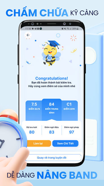 Chấm chữa bài kỹ càng