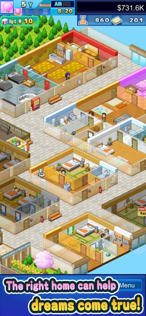 Dream House Days cho bạn quản lý khu nhà trọ trong mơ, chắp cánh các ước mơ thành hiện thực