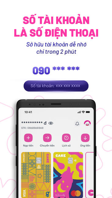 Số tài khoản là số điẹn thoại