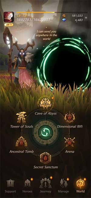 Thu thập tài nguyên trong World