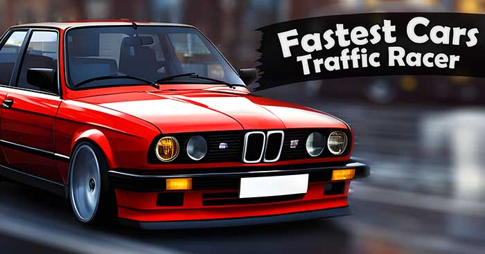 Fastest Cars Traffic Racer là game đua xe sống động mới 