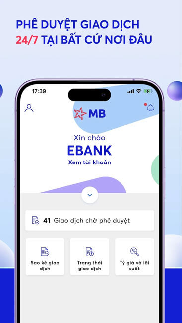 Phê duyệt giao dịch 24/7
