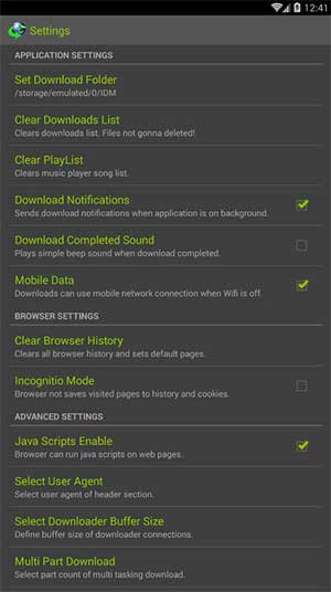 Quản lý file tải