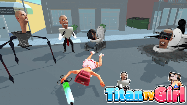 Tham gia cuộc chiến giữa TV Women và Toilet Titans