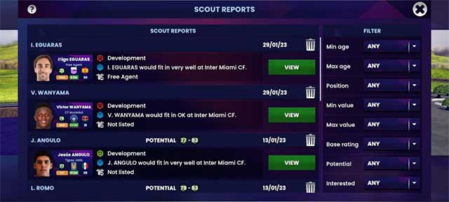 Cầu thủ trẻ có khả năng có mặt trong danh sách đội hình chính sau này