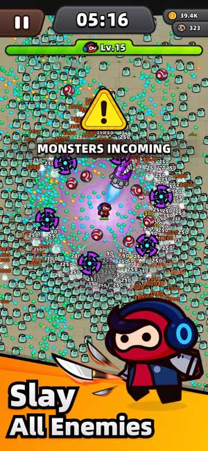 Mini Hero Survivor cho bạn vào vai anh hùng tí hon, tiêu diệt tất cả kẻ thù