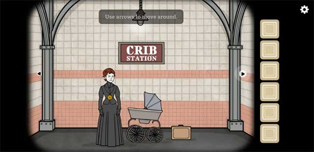 Kiểm tra là chiếc cặp cạnh xe nôi