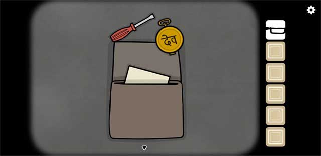 Trong ví có đồng hồ vàng, tuốc nơ vít và một lời nhắn