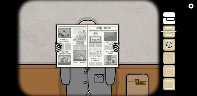 Đưa cho anh ta tờ báo