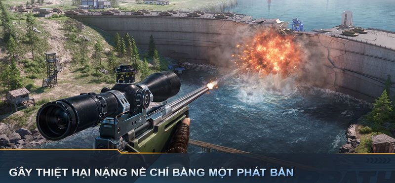 Gây thiệt hại nặng nền chỉ bằng một phát bắn