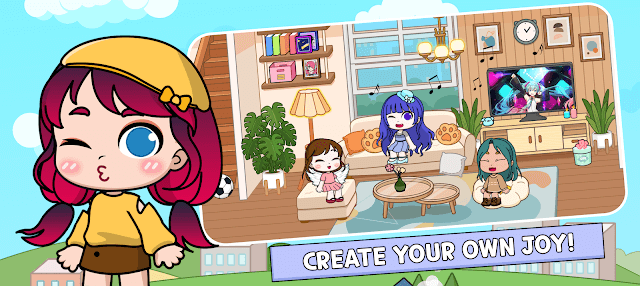 Tạp ra niềm vui của riêng bạn trong game Avatar Life: My World