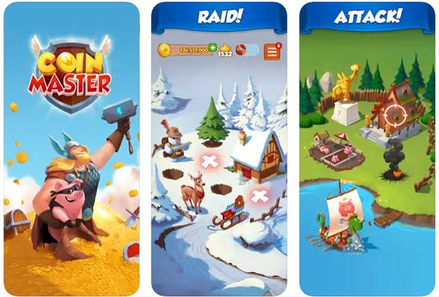 Chiến đấu theo cách của bạn để trở thành Coin Master tiếp theo 
