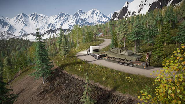 Ra khỏi buồng lái và ngắm cảnh đẹp Alaska trong khi chờ chiếc xe được bảo dưỡng định kỳ