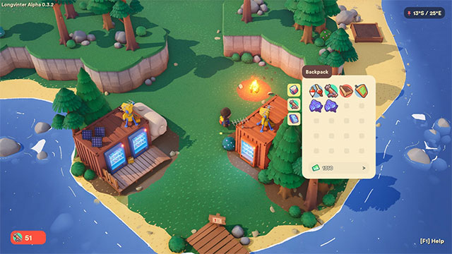 Tích cực kiếm tài nguyên và bán lấy tiền trong giai đoạn đầu chơi Longvinter