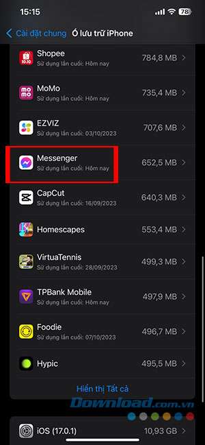 sua loi khong hien thi tao ghi chu Messenger 3*438523