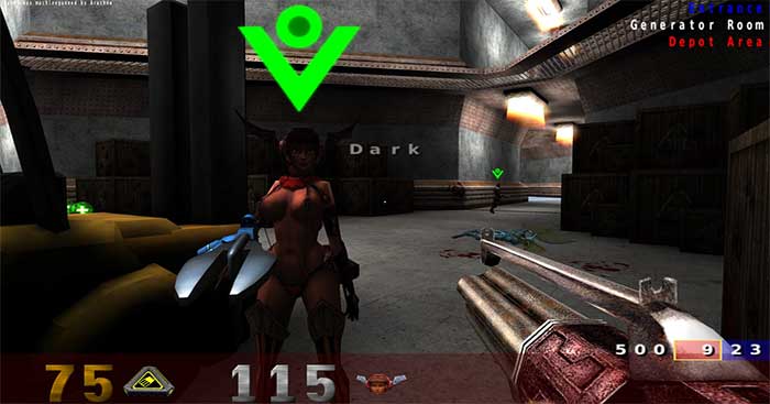OpenArena là một bản sao của game FPS cổ điển Quake III: Arena 