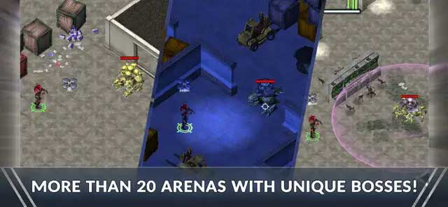 Hơn 20 đấu trường với những con trùm độc đáo