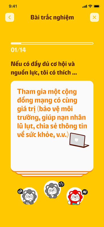 Bài test trắc nghiệm “Sở Thích Nghề Nghiệp Theo Holland"
