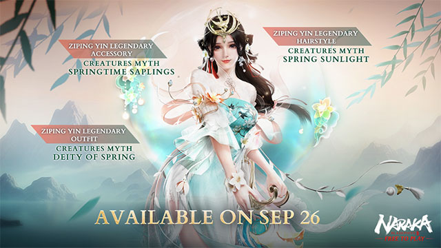 Khám phá bản cập nhật Naraka: Bladepoint tháng 9 với nhiều sự kiện, nội dung hấp dẫn