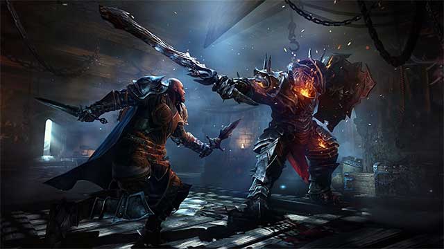 Có một hệ thống Posture được áp dụng trong Lords of the Fallen