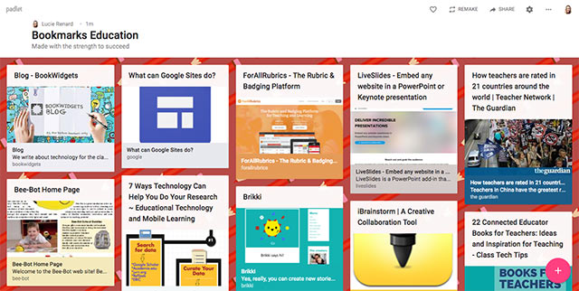 Padlet app được sử dụng rộng rãi trong giáo dục để tăng tính tương tác và niềm vui trên lớp học