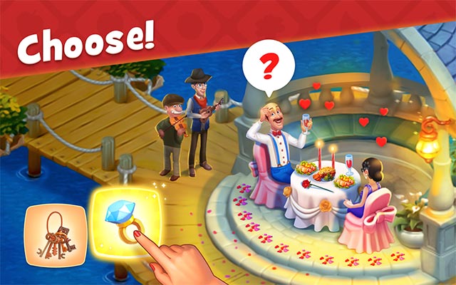 Cuộc phiêu lưu trong Gardenscapes game vẫn tiếp diễn thông qua từng bản cập nhật