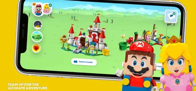 LEGO Super Mario là ứng dụng chính thức cho bộ công trình Super Mario của LEGO