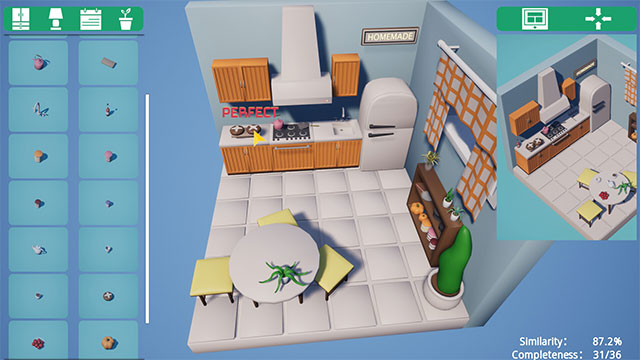 Mỗi căn phòng trong Renovation Plan game có phong cách và cấu trúc hoàn toàn khác nhau