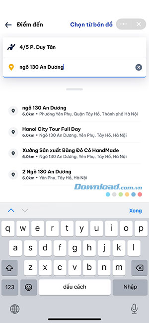 cach dat xe Be tren Zalo 9*440227