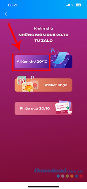 tao thiep mung 20 10 tren Zalo dien thoai 11*440144