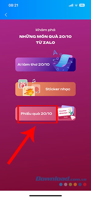 tao thiep mung 20 10 tren Zalo dien thoai 2*440117