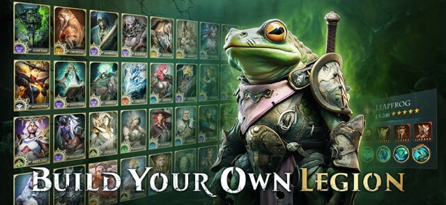 Xât dựng đội quân mạnh mẽ của bạn để chống lại quân đoàn Deathless trong game Ever Legion