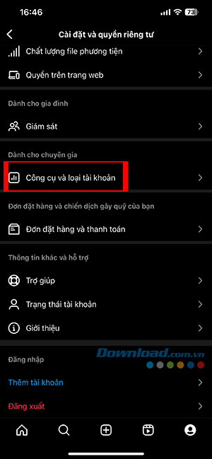 cach tao kenh thong bao Instagram 2*440607