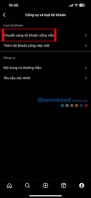 cach tao kenh thong bao Instagram 3*440604