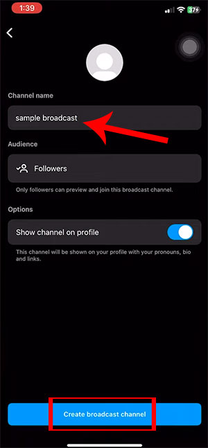 cach tao kenh thong bao Instagram 9*440608