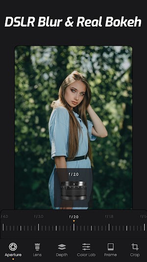 ReLens có hiệu ứng Bokeh thực tế và hiệu ứng làm mờ của máy ảnh DSLR