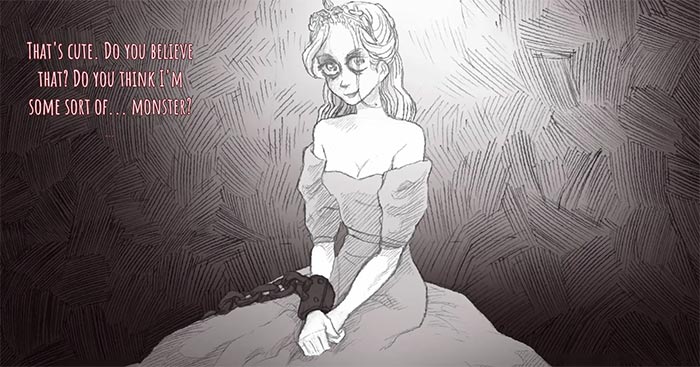 Slay the Princess là game visual novel kinh dị tâm lý có cốt truyện độc đáo