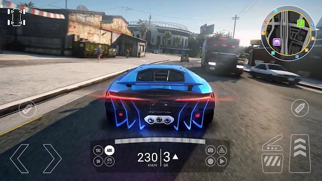 Tham gia vào các cuộc đua ô tô tốc độ cao trong game Real Car Driving: Race City 3D