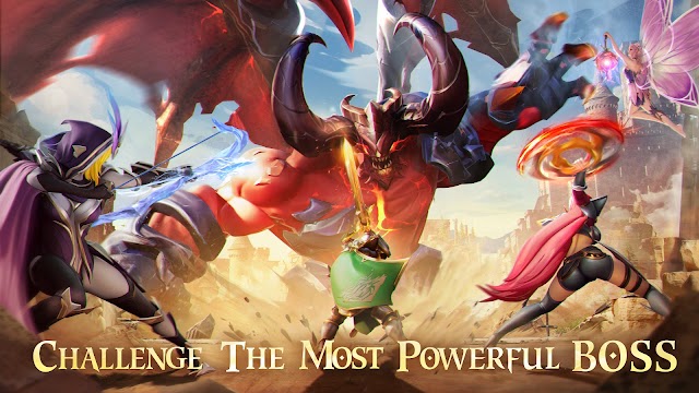 Thách thức những con trùm mạnh mẽ nhất trong game War Spell: Team Tactics RPG