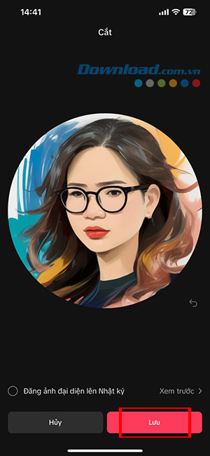 tao anh dai dien AI bang TikTok 13*441165