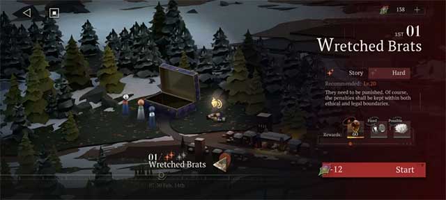 Sau khi hoàn thành một số chương đầu tiên, bạn sẽ mở khóa Hard Mode